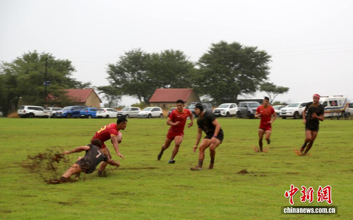 中国七人制男子橄榄球队在南非进行交流赛|莫迪|中国队|孙翔|中新社|球员_新浪体育_新浪新闻